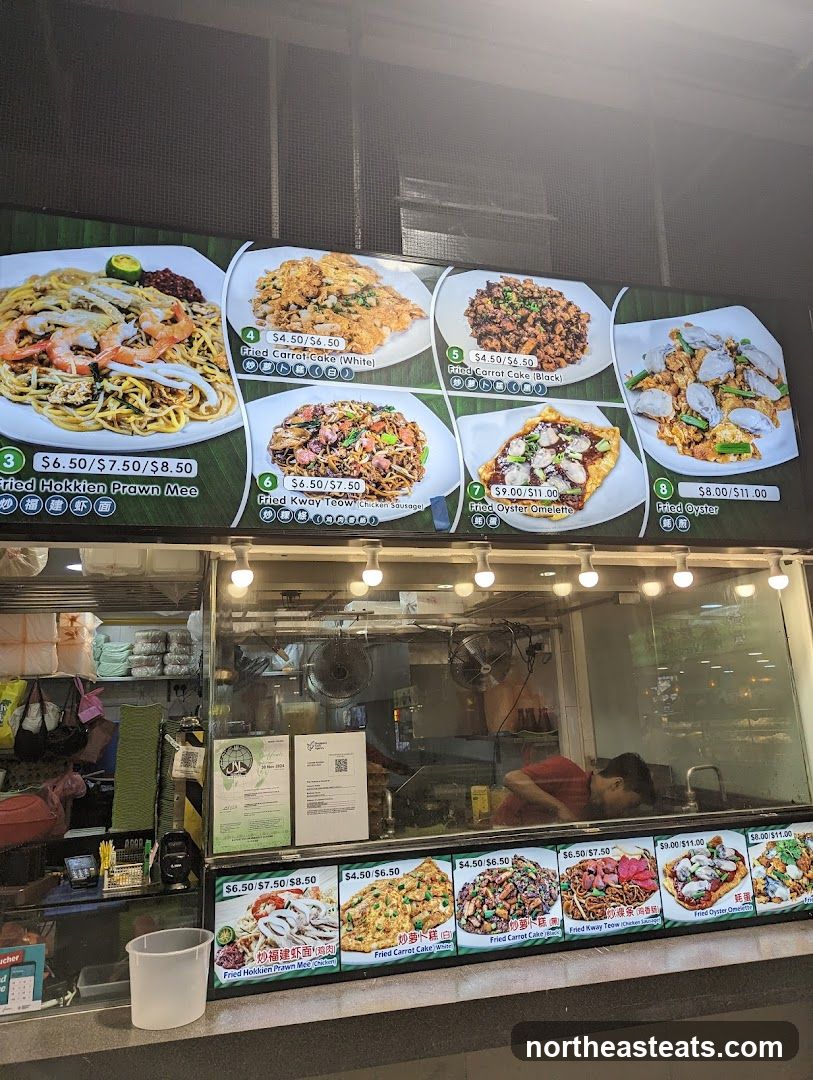 Food Stall Menu