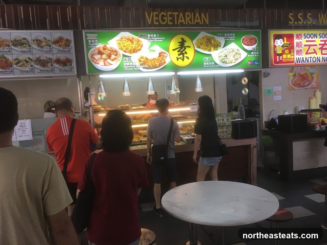 Vegetarian Food Stall