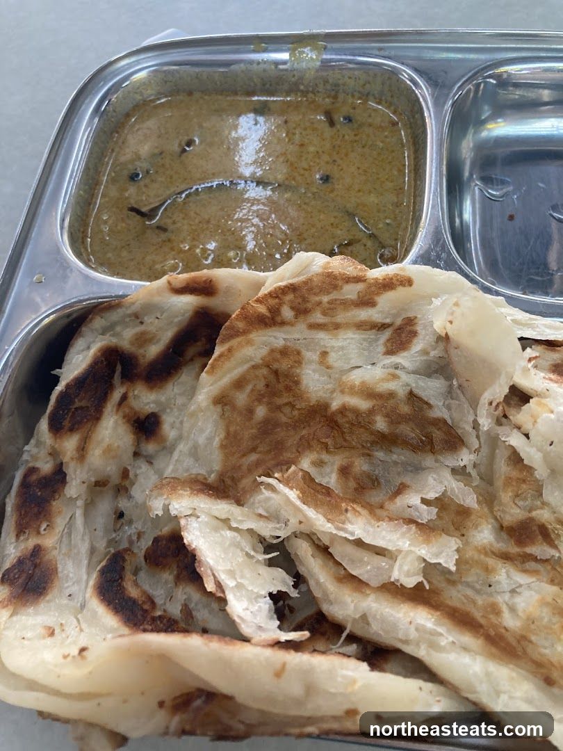 Roti Canai with Curry