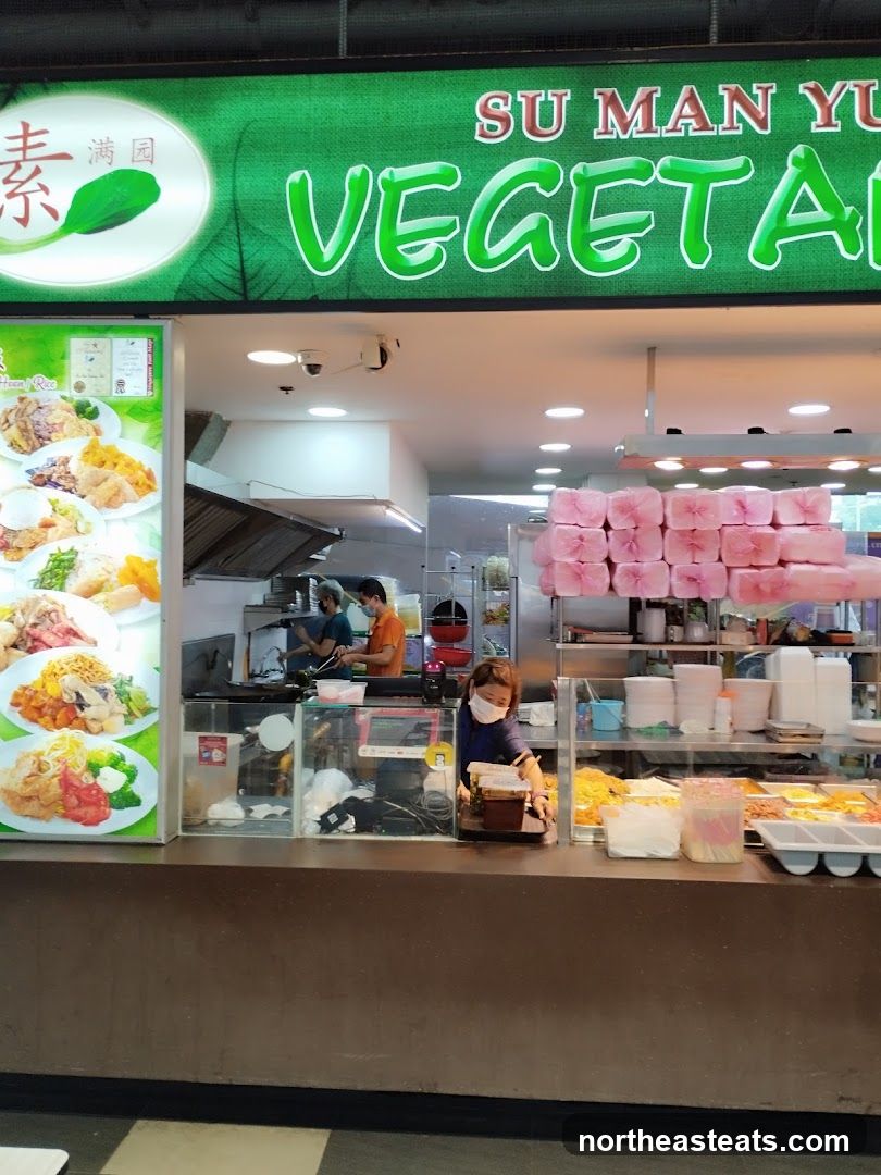 Vegetarian Food Stall