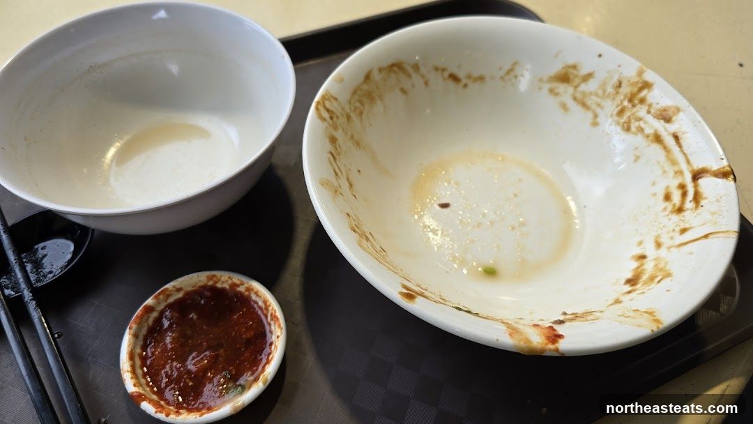Dirty Bowls and Dipping Sauce