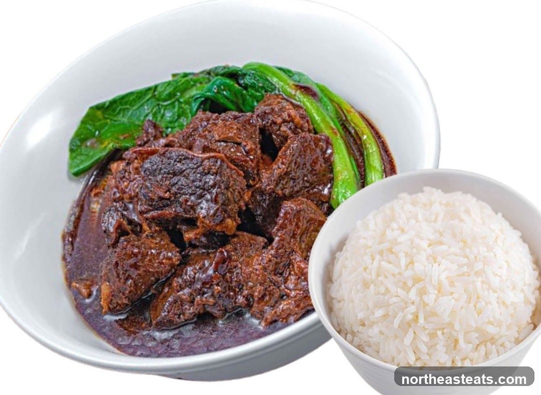 Braised Beef with Rice