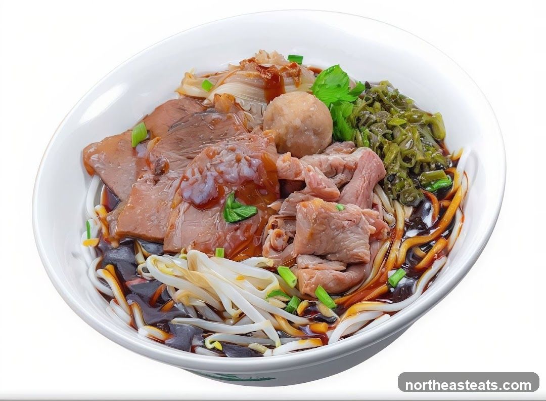 Noodle Soup with Sliced Meats