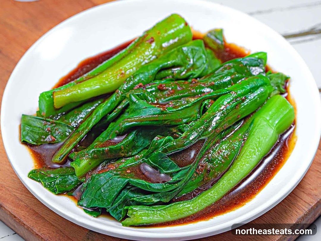 Stir-fried Greens with Sauce