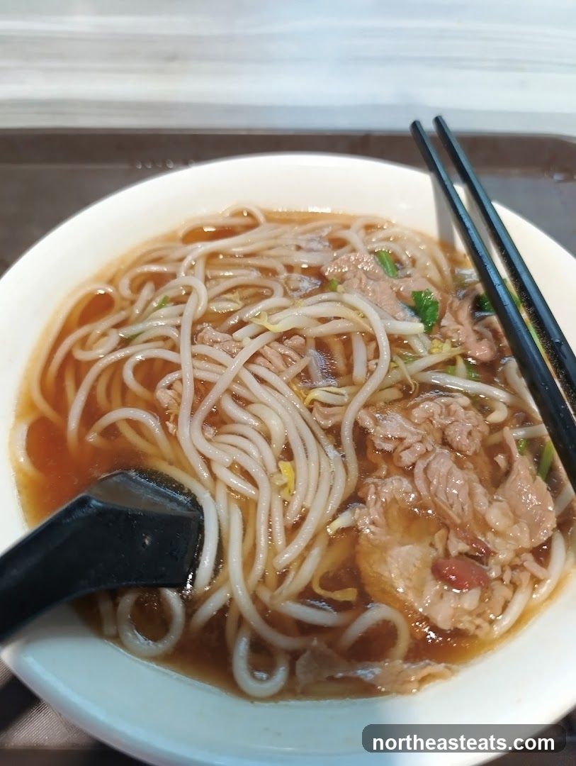 Noodle Soup with Beef