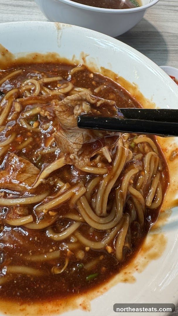 Noodles with Meat in Sauce