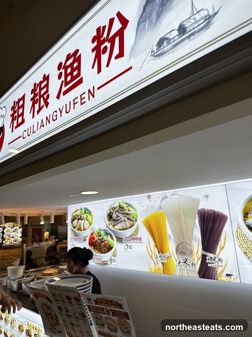 Noodle Stall Signage