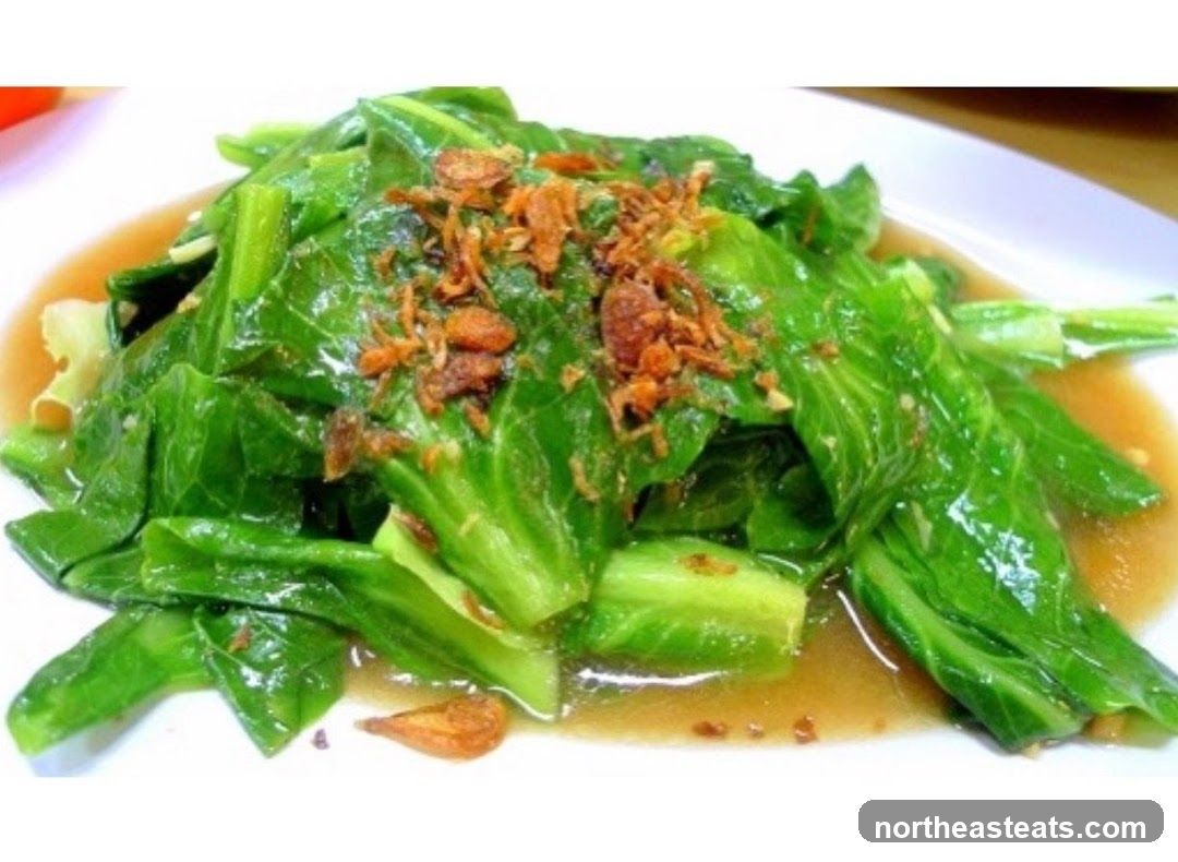 Stir-fried Greens with Garlic
