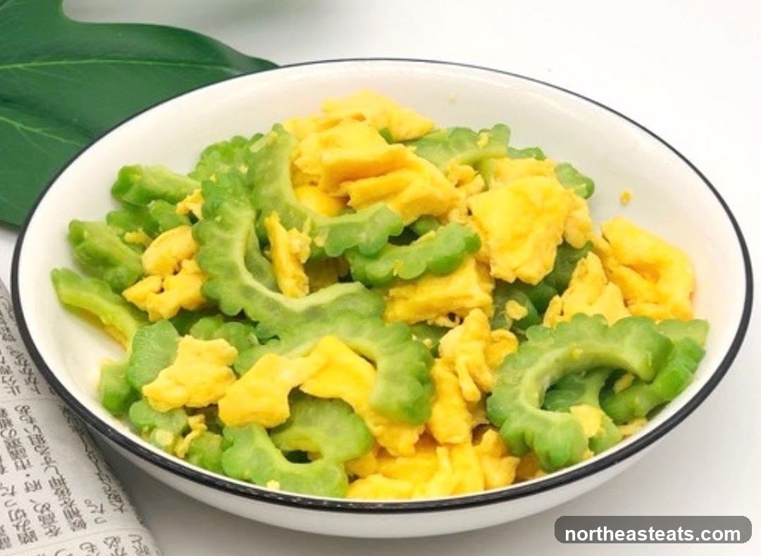 Bitter Melon and Scrambled Eggs