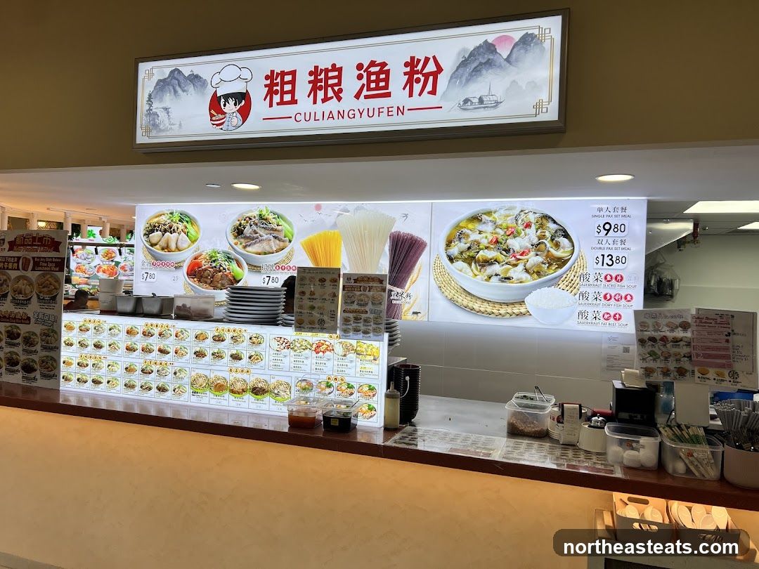 Food Stall Menu