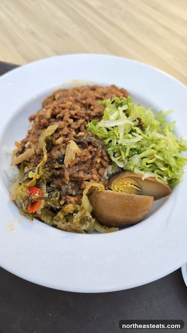 Braised Pork Rice with Egg