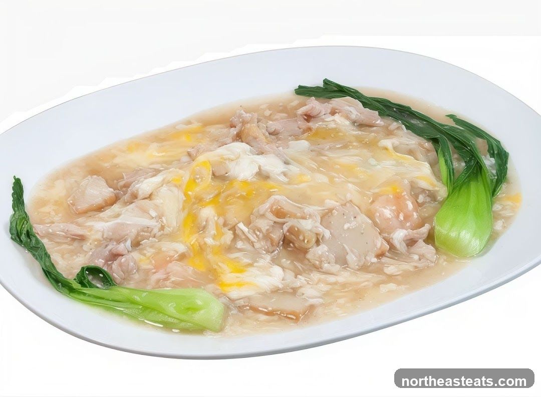 Noodles with Gravy and Greens