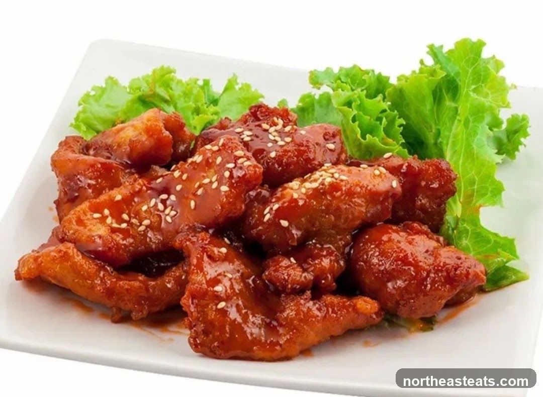 Spicy Chicken Bites with Sesame Seeds