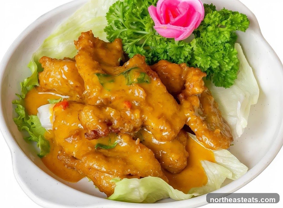 Salted Egg Yolk Chicken