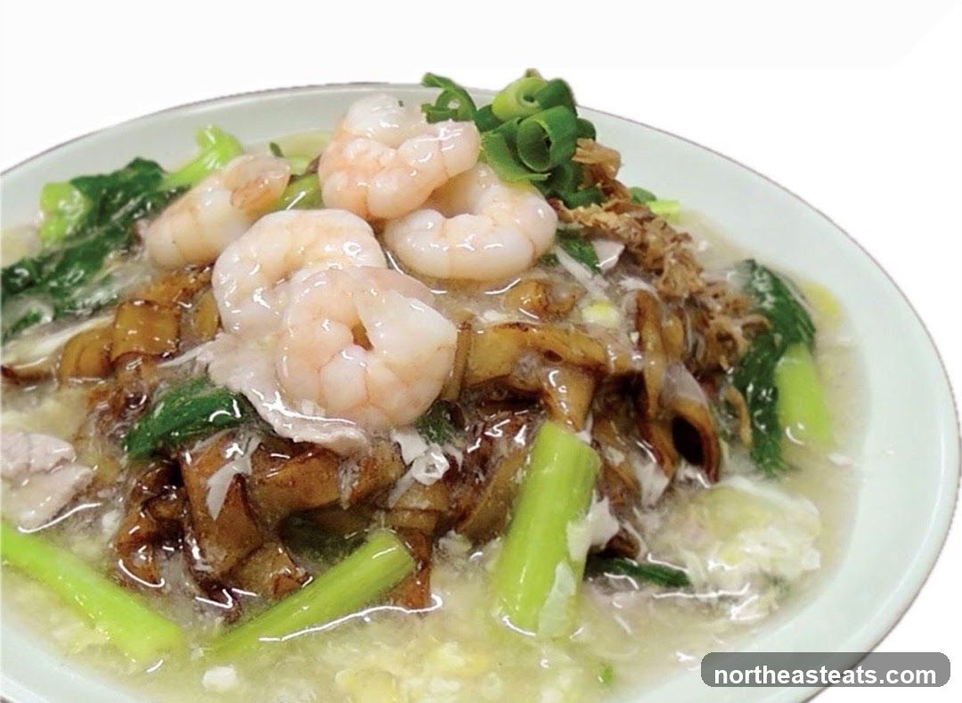 Shrimp and Noodles Dish