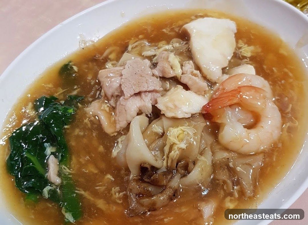 Seafood and Pork Noodles