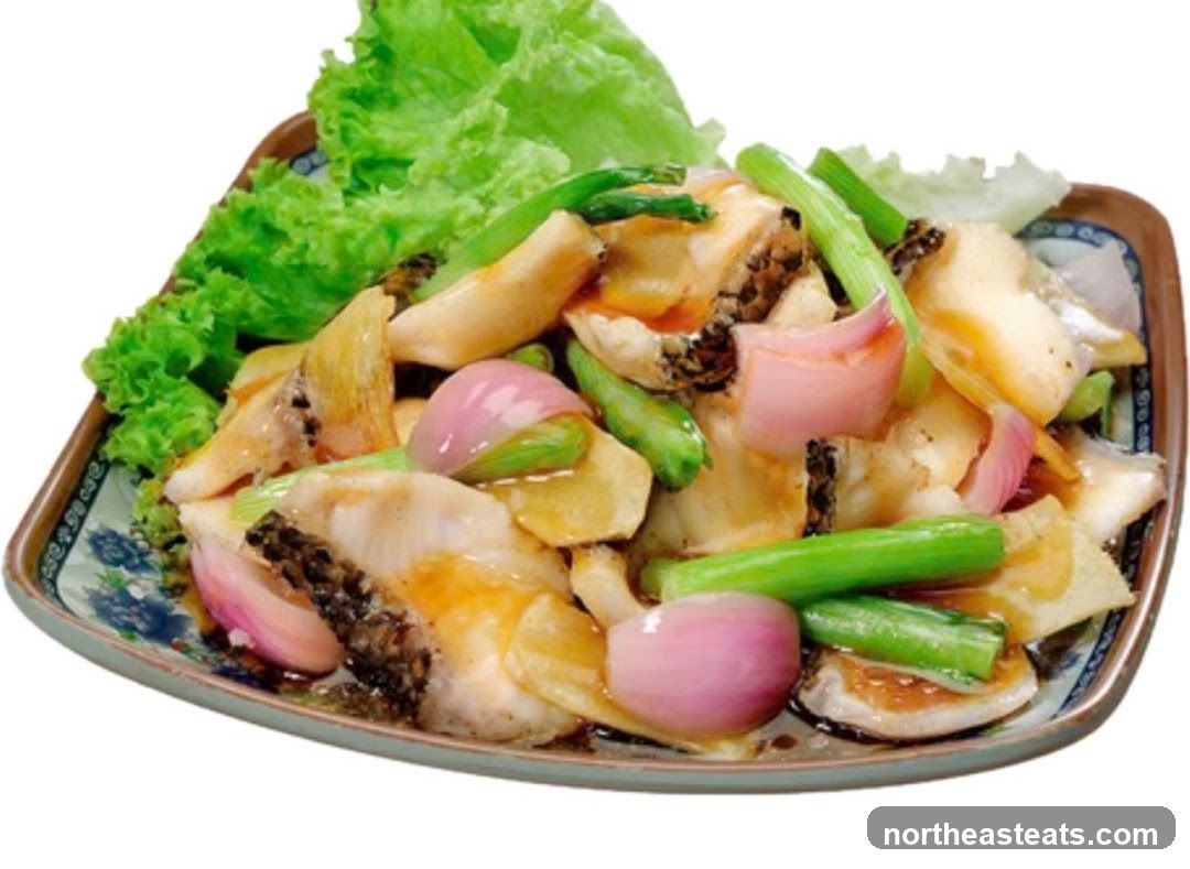 Fish and Vegetable Stir-fry