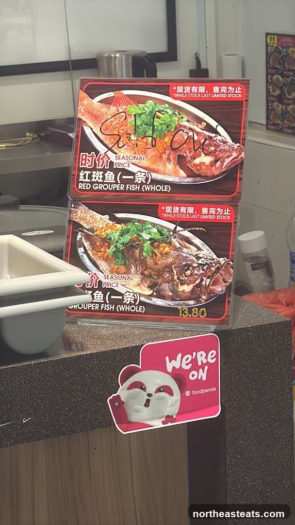Fish Menu