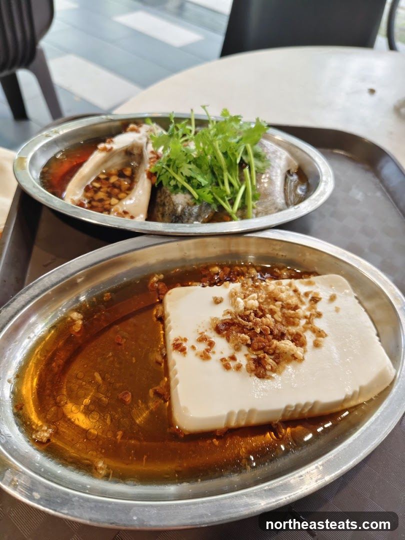Steamed Fish and Tofu