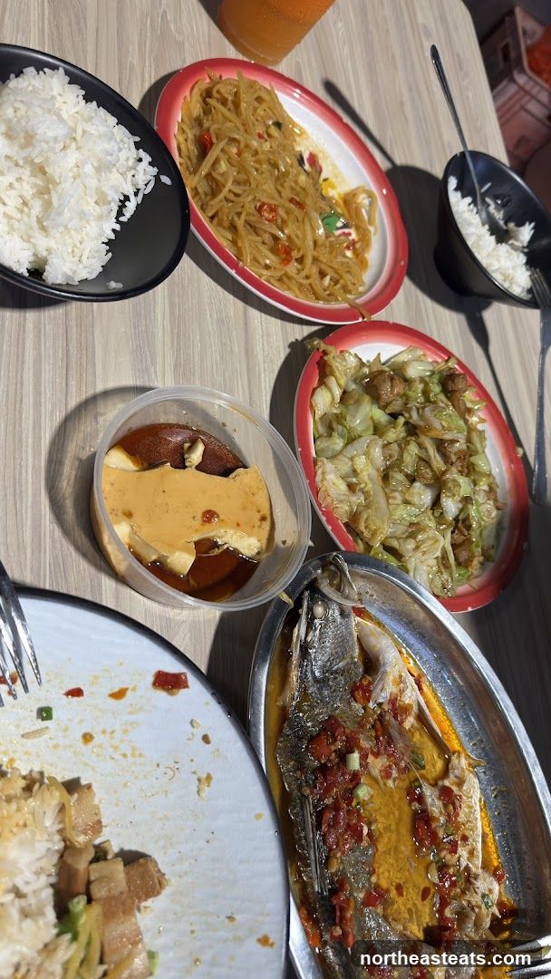 Meal with Rice and Fish