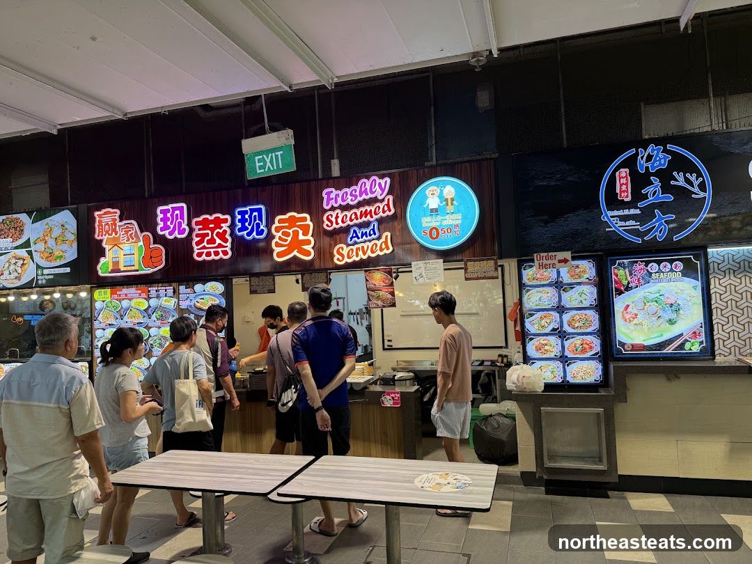 Food Stall with Menu Displays