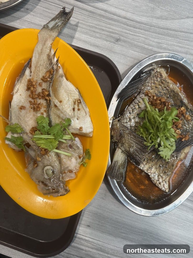 Steamed Fish Dishes