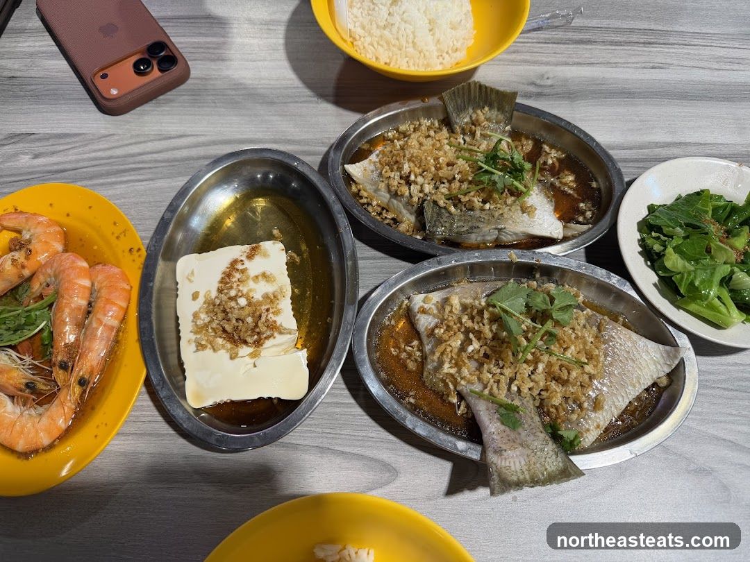 Seafood and Tofu Meal
