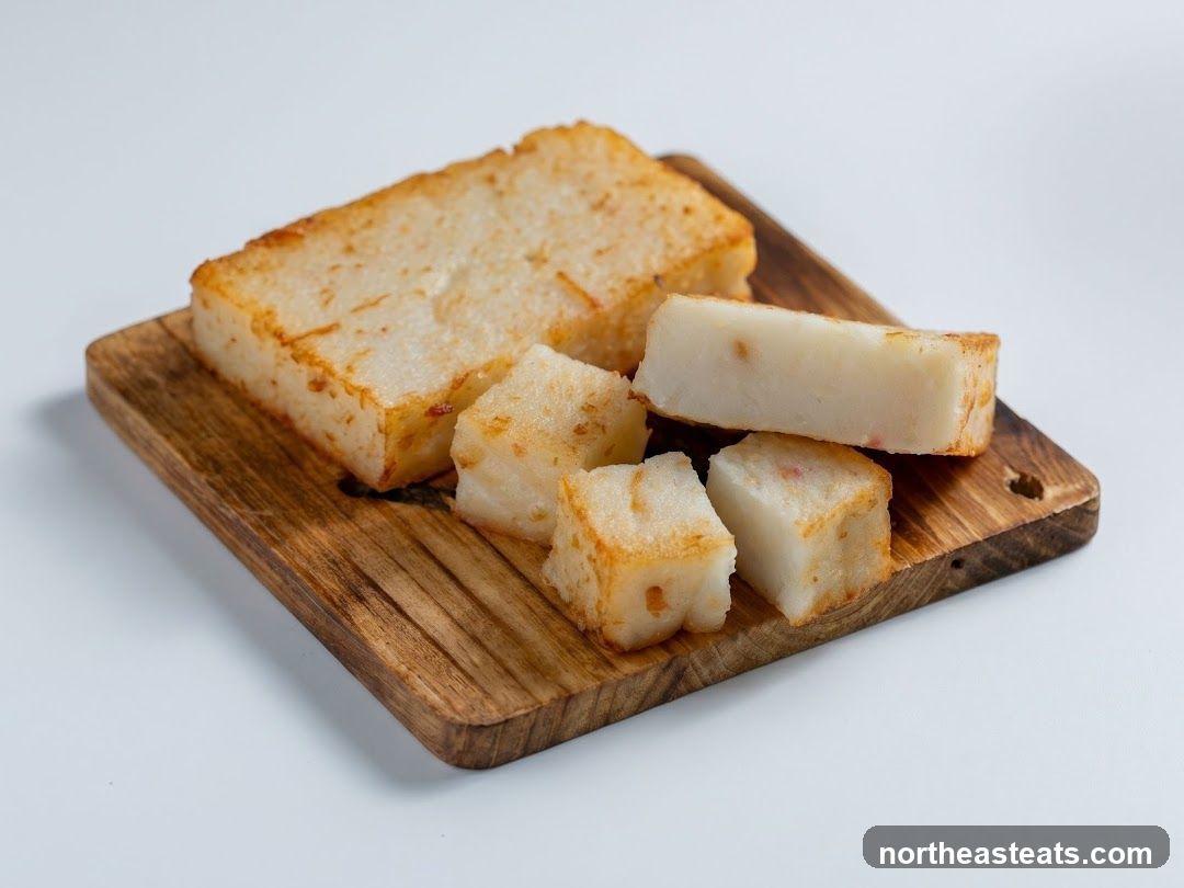 Turnip Cake Slices