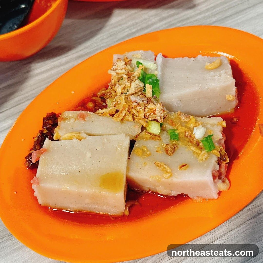 Savory Steamed Cake with Toppings