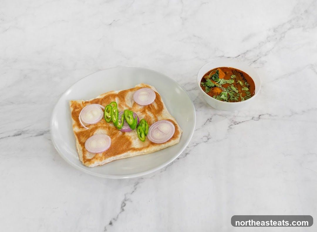 Roti Canai with Curry