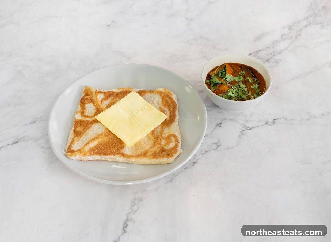 Roti Prata with Curry