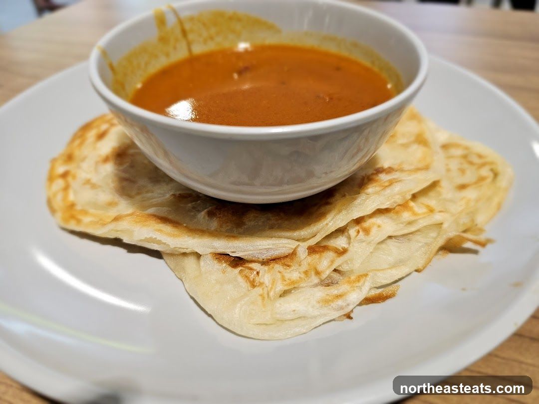 Roti Canai with Curry