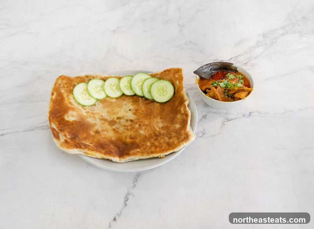 Roti Canai with Curry