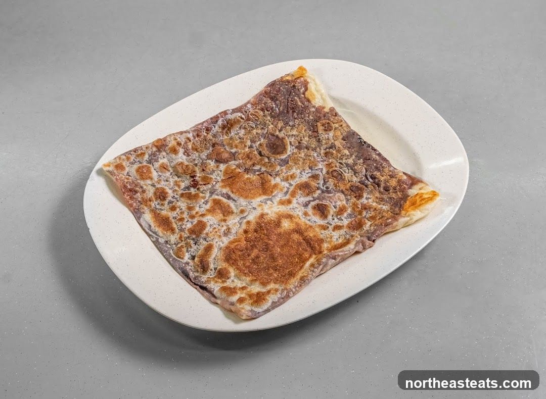 Roti Canai with Purple Filling