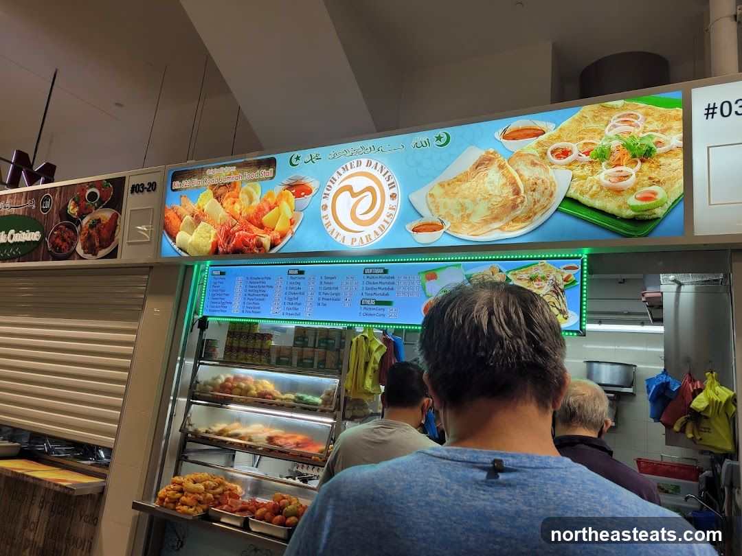 Food Stall Menu and Display
