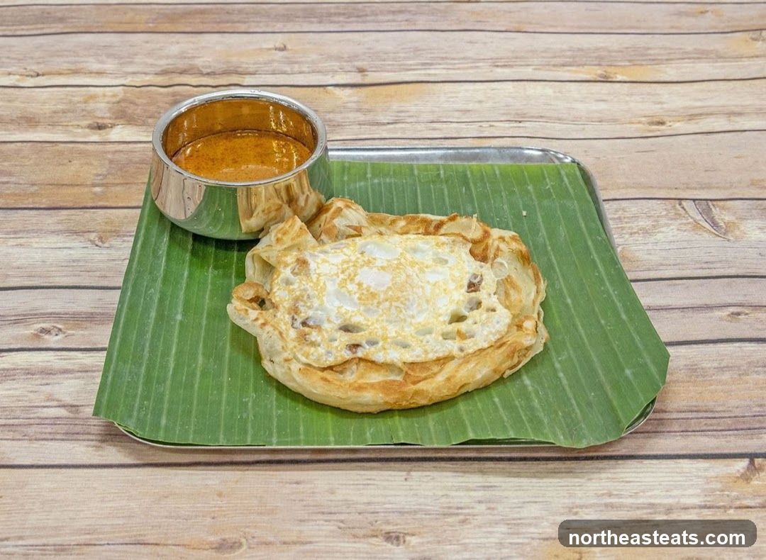 Roti Canai with Curry