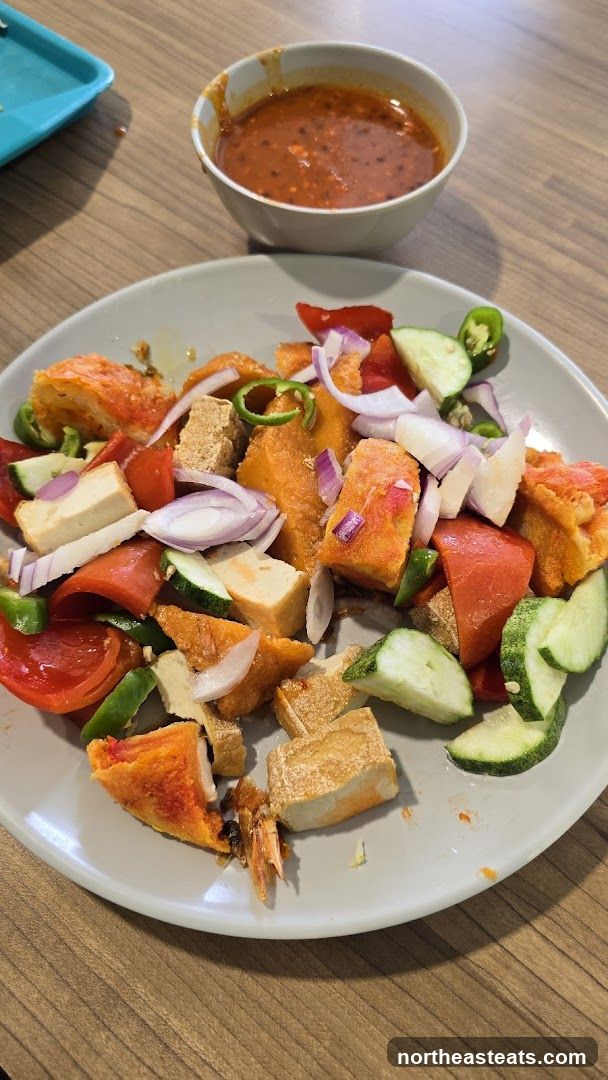 Salad with Sauce