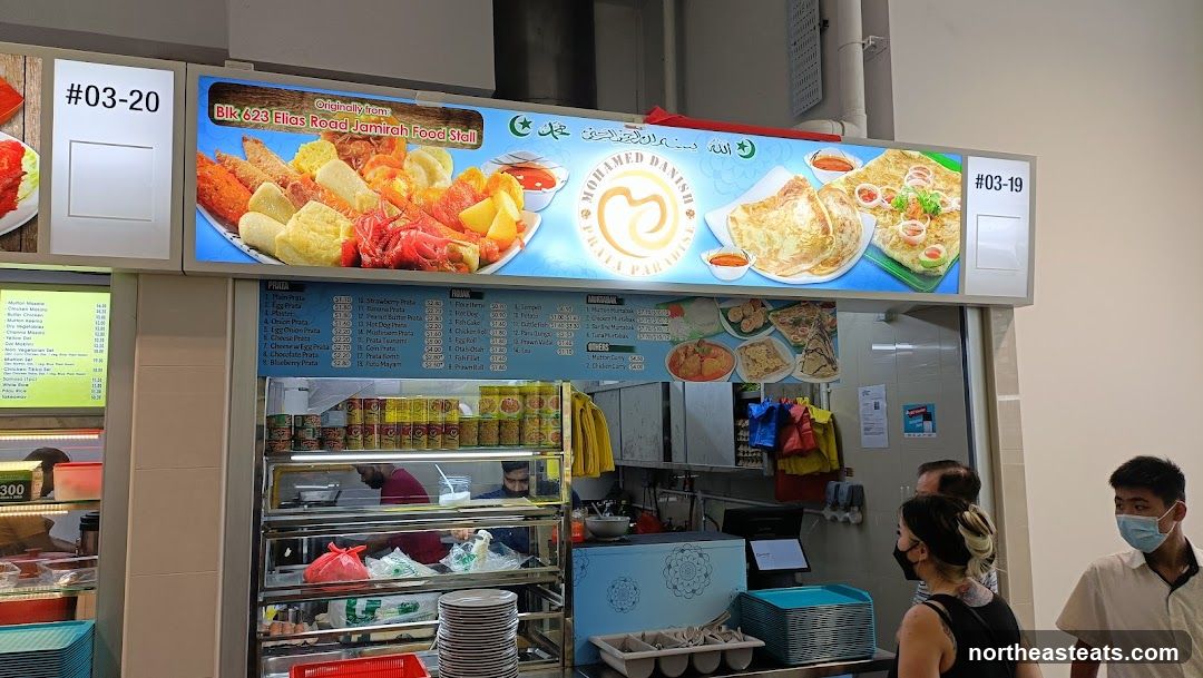 Food Stall Menu and Display