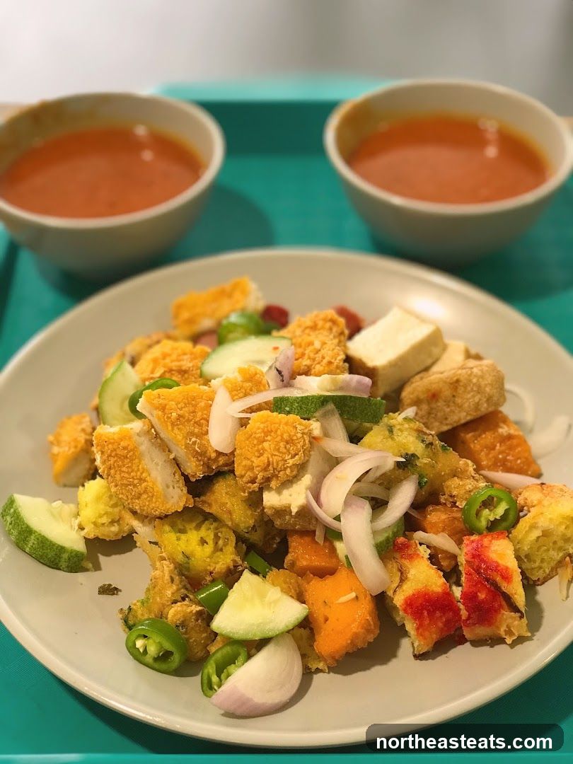Fried Snacks with Dipping Sauce