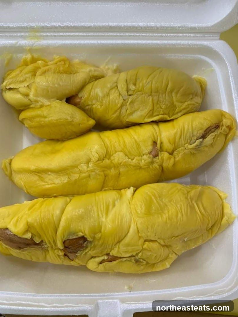 Durian Fruit Segments