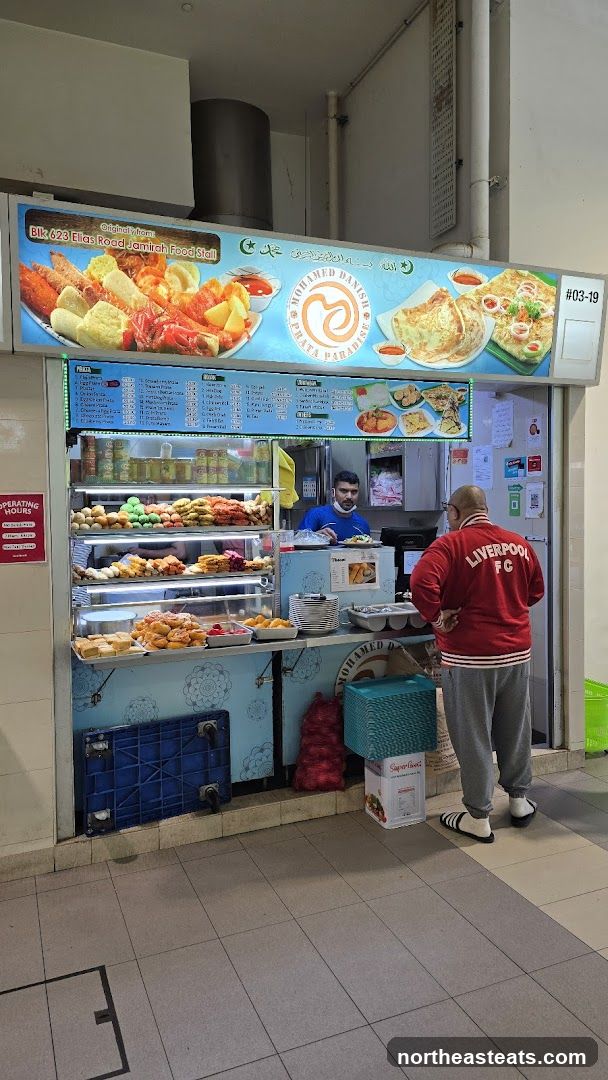 Food Stall with Prata and Snacks