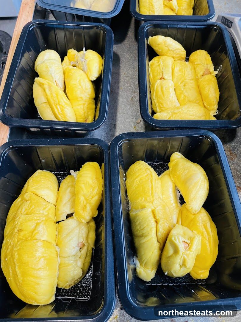 Durian Fruit Segments