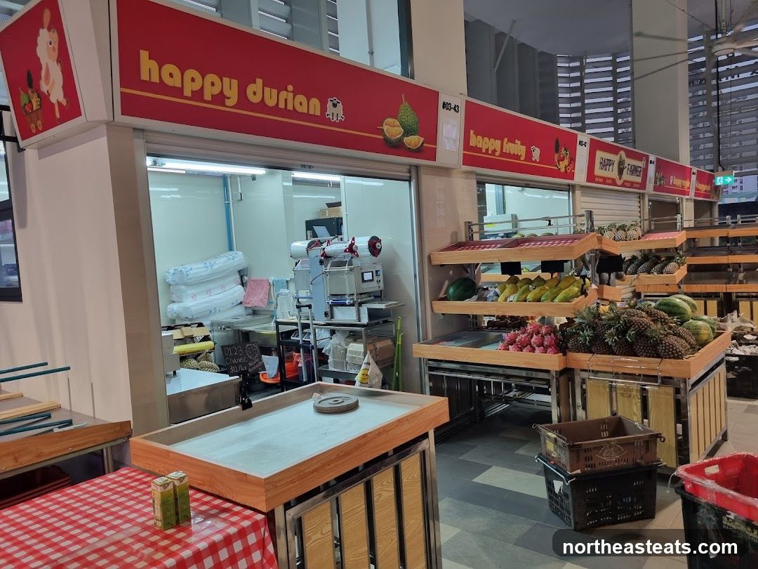 Fernvale Happy Durian (Non-pesticide durians from own farm)