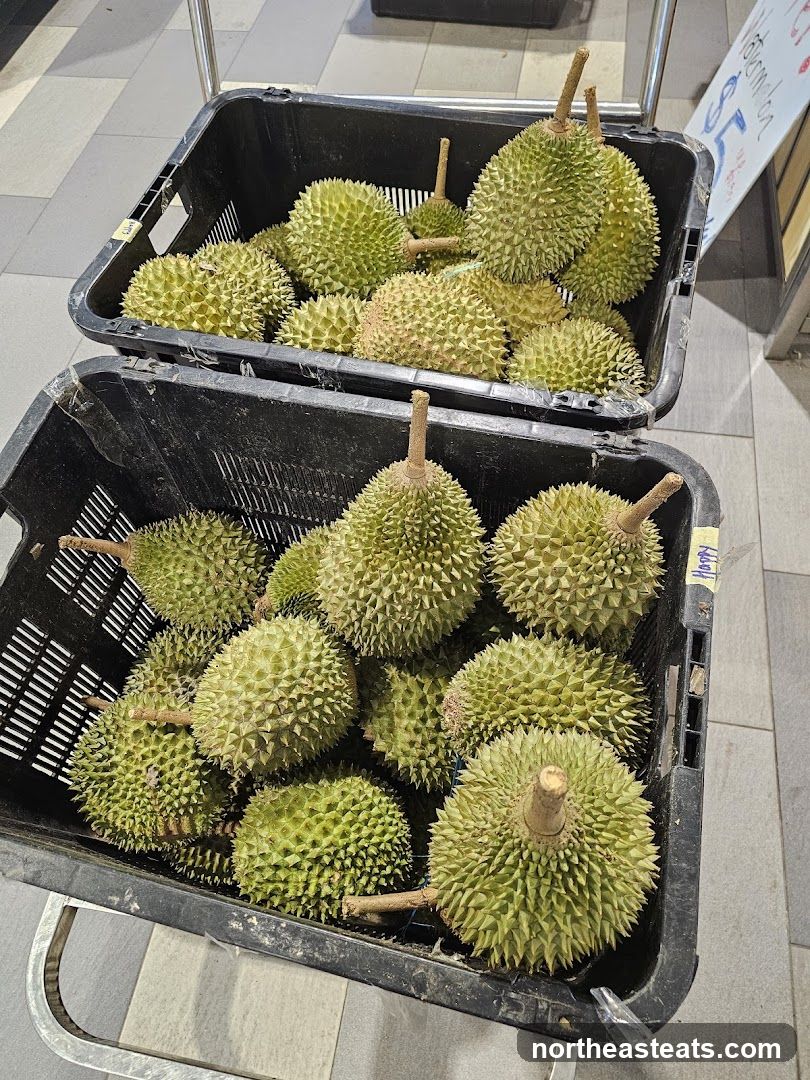 Durians in Baskets