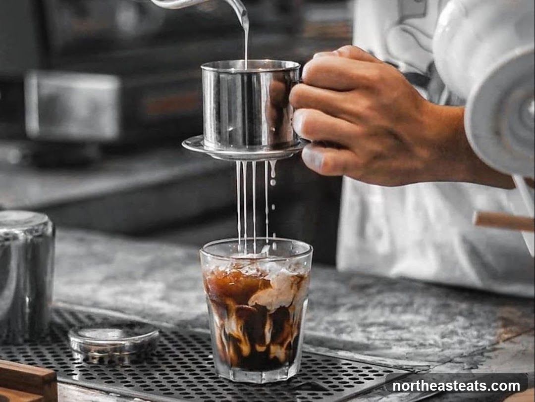 Iced Coffee Preparation