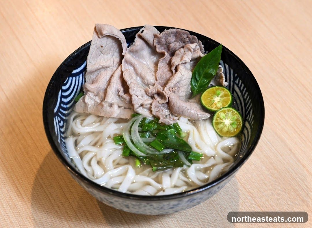 Beef noodle soup