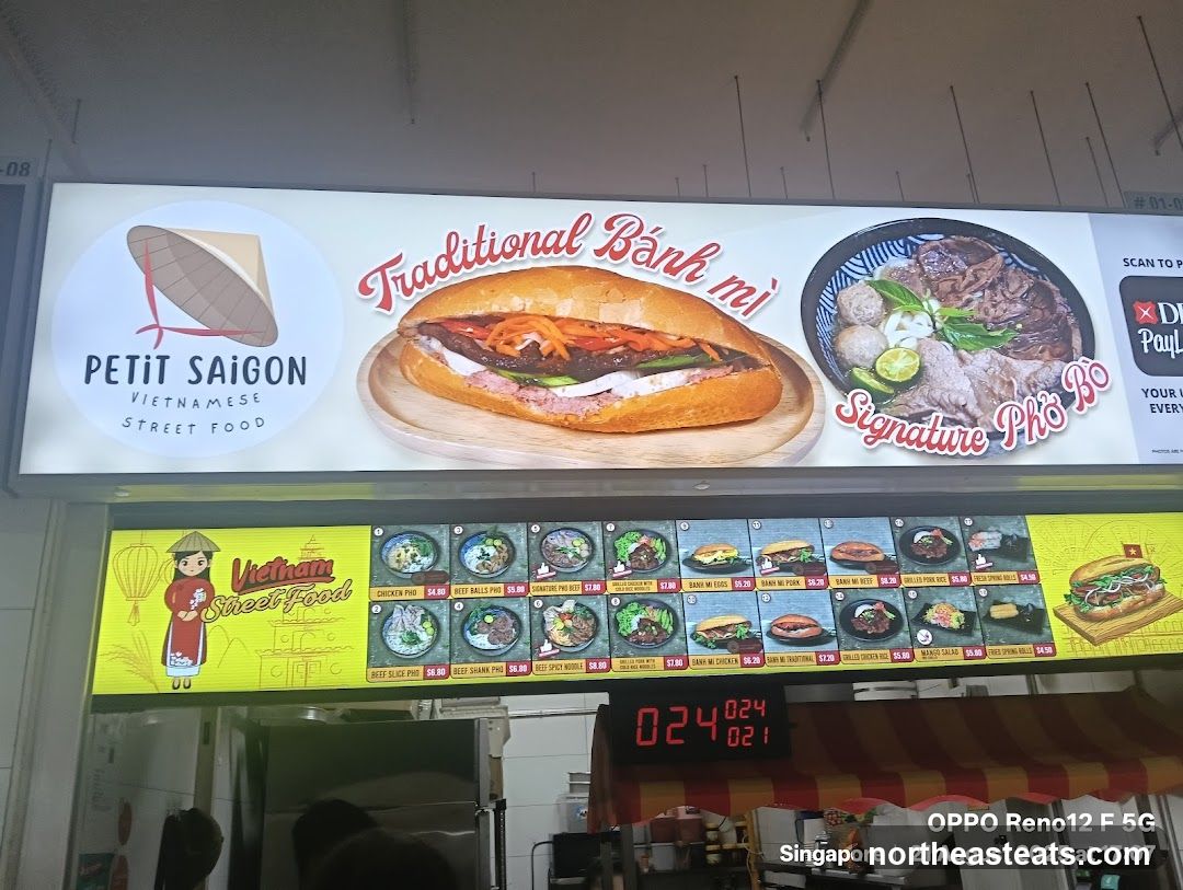 Petit Saigon Vietnamese Street Food Menu