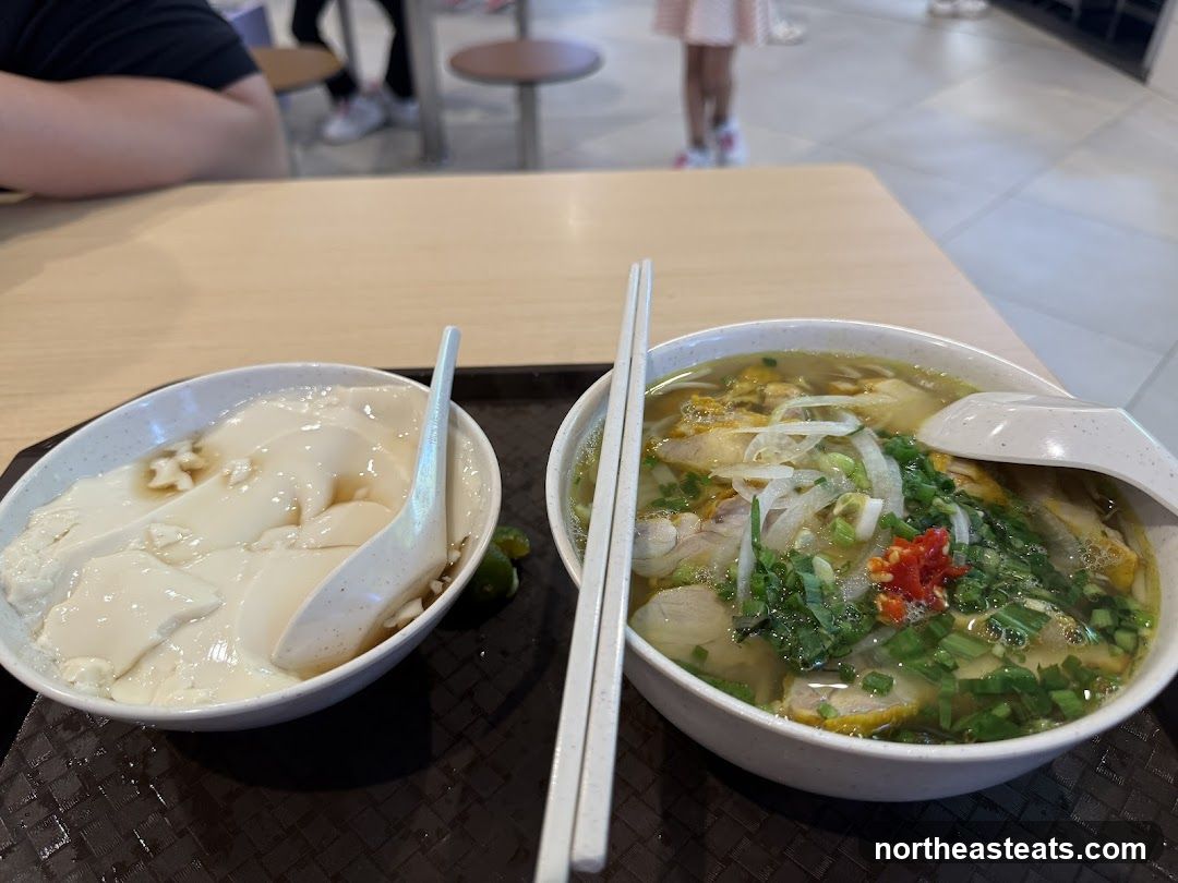 Noodle Soup and Dessert