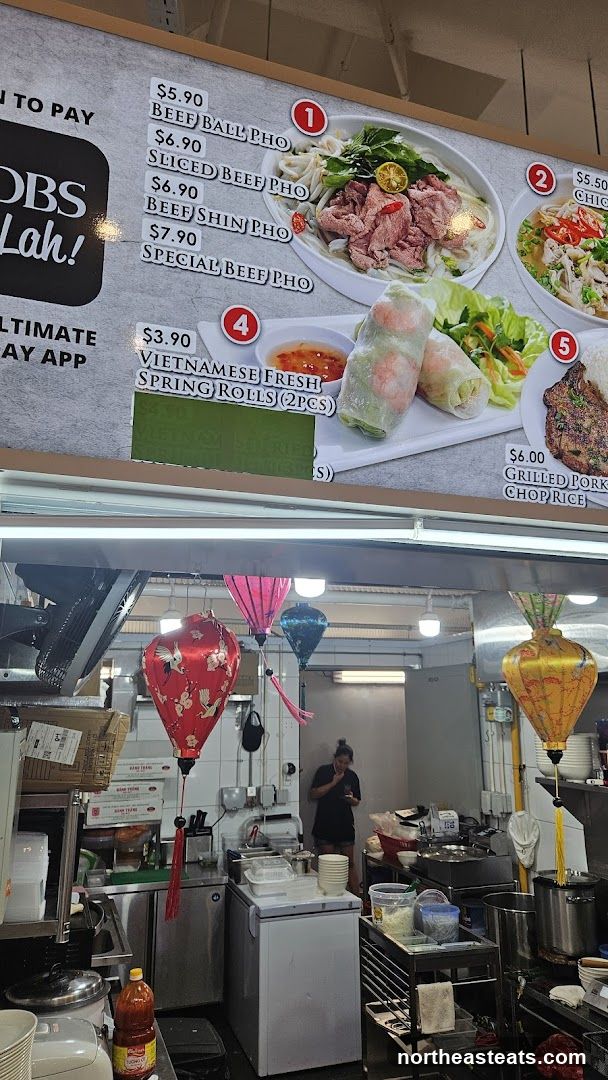Vietnamese Food Menu