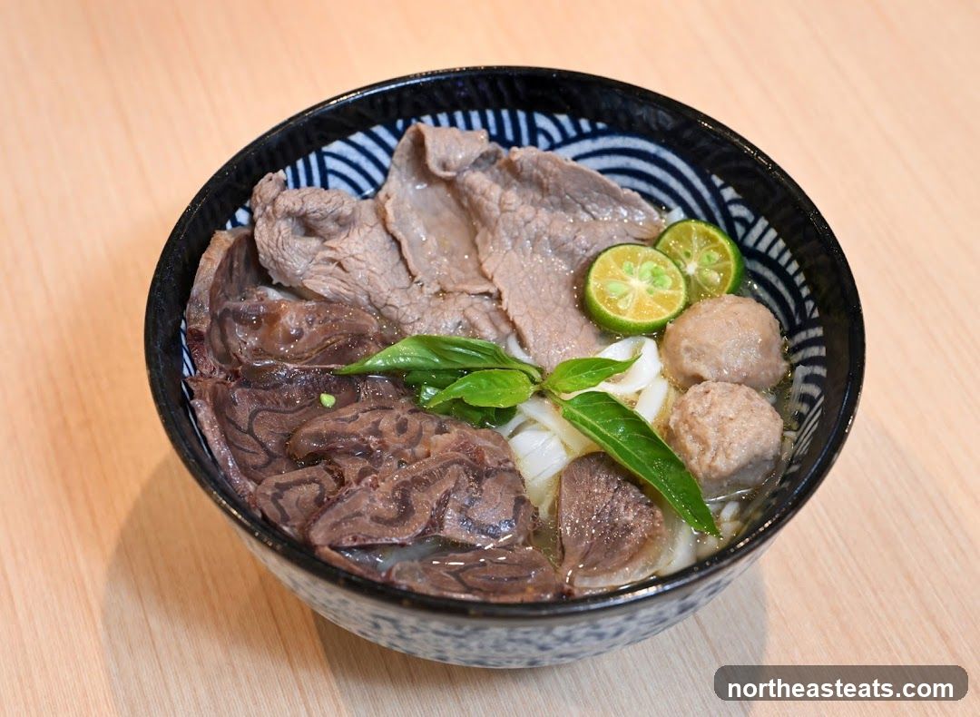 Beef noodle soup